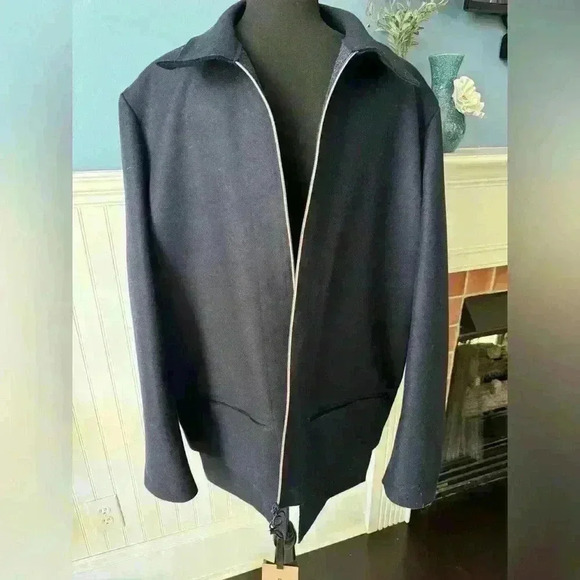 NWT Corelate Luxury Italian Wool Coat ~ Midnight Blue ~ Size 48 (XL) MSRP$758! - Picture 1 of 5